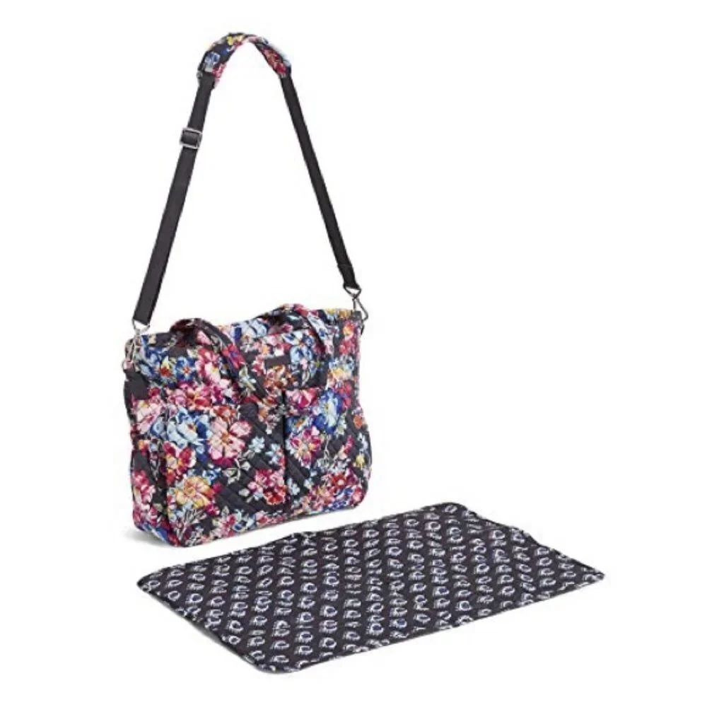 Vera Bradley Ultimate Baby Bag in Pretty Posies pattern